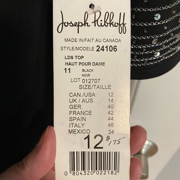 Joseph Ribkoff Tunic size 12 NWT - Picture 4 of 5